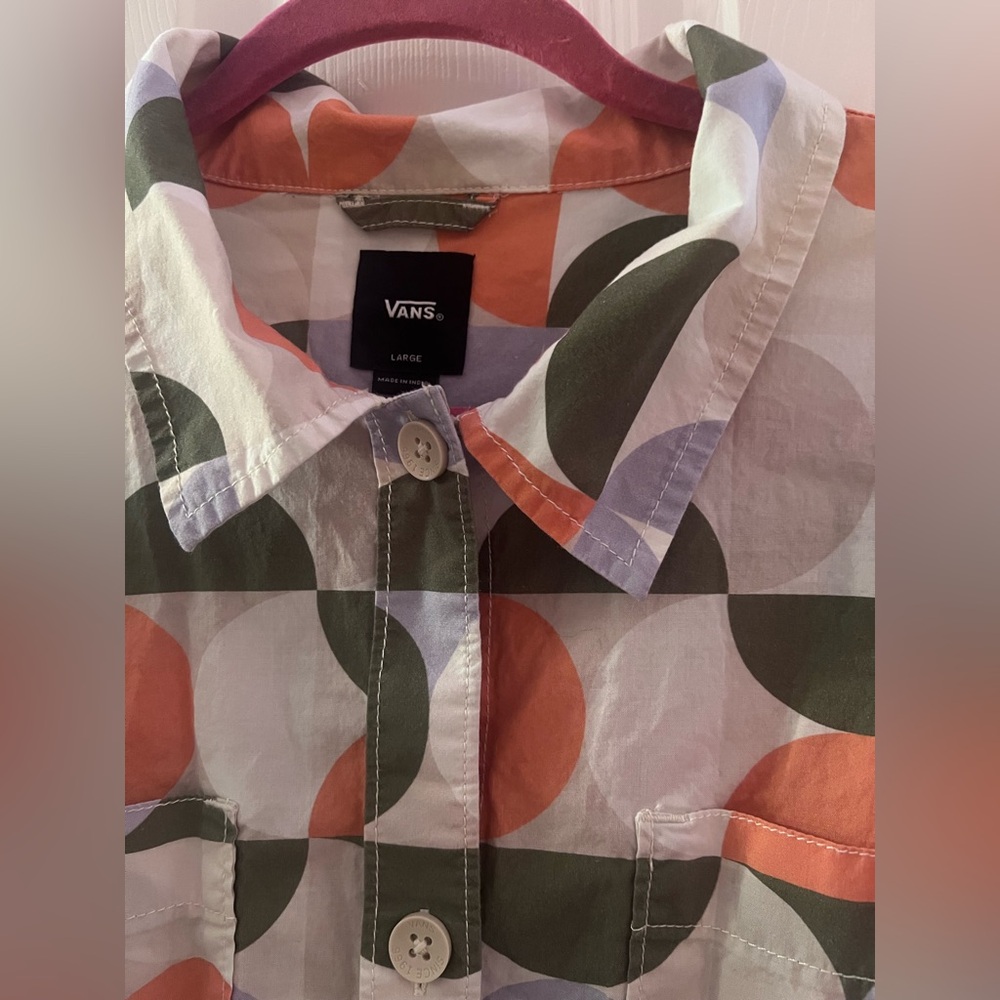Geometric Button-Down - Picture 3 of 3